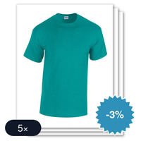 5 stuks Gildan - Heavy Katoen T-Shirt