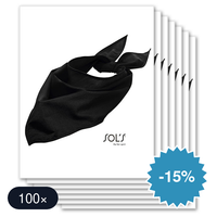 100 stuks SOL'S - Bandana