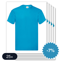 25 stuks Fruit Of The Loom – Original  T-Shirt