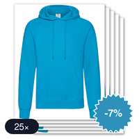 25 stuks Fruit of the Loom - Classic Hoodie