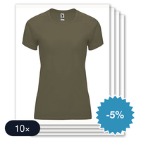 10 stuks Roly Sport - Bahrain Dames T-Shirt